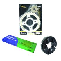 Kit Relação Titan Fan 150 04 à 15 Maxx/Kmc + Jg Coxim