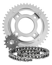 Kit Relação Titan125 Fan125 2000 A 2008 Aço 1045 S/ Retentor