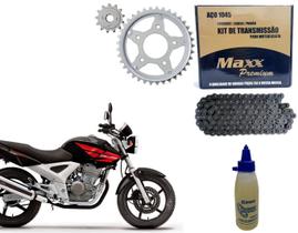 Kit Relação Tração Cbx 250 Twister + Polímero Sintético 2000 A 2008