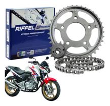 Kit Relação Tração Honda Cb 300 R 2009 2010 2011 2012 2013 2014 2015 Riffel