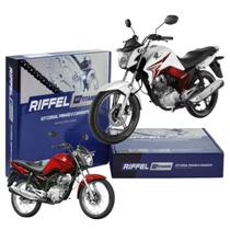 Kit Relação Tração Transmissão Cg Titan Fan 125 2014 2015 2016 2017 2018 Original Riffel Kit Relação Tração Transmissão Cg Titan Fan 125 2014 2015 2016 2017 2018 Original Riffel