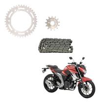 Kit Relação Tração Transmissão Com Retentor Fazer 250 2018 2019 2020 2021 2022 2023 2024 2025 2026 Modelo Original