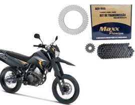 Kit Relação Tração XTZ 250 Lander Tenere Retentor 2009 Até 2019 46D 15D 428HX130 Maxx 1045