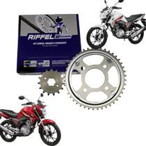 Kit Relação Tranção Transmissão Cg Titan Fan 160 2016 2017 2018 2019 2020 2021 2022 2023 2024 2025 Original Riffel Kit Relação Tranção Transmissão Cg Titan Fan 160 2016 2017 2018 2019 2020 2021 2022 2023 2024 2025 Original Riffel