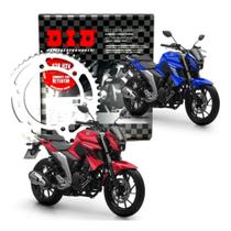 Kit relação transmição did ys250 fazer nova fz25 c retentor