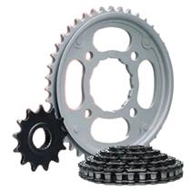 Kit Relação Transmiss Nxr 150 Bros 2003 2004 A 2015 Aço 1045 - STK Kit Relação Transmiss Nxr 150 Bros 2003 2004 A 2015 Aço 1045 - STK