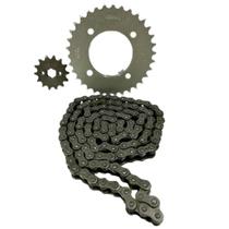 Kit Relação Transmissão Aco 1045 Biz 125 Pop 100 Cawu