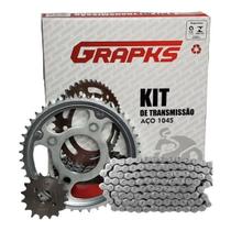 Kit Relação Transmissão Biz 125 Pop 100 98 A 20 Grapks