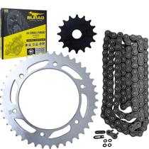 Kit Relação Transmissão BMW G310 Gs 2016 a 2025 Com Retentor Reforçado Aço 1045 Durag + Maxx Premium