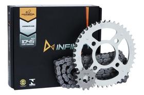 Kit Relação Transmissão C/ Retentor Honda Cg150 Titan Fan