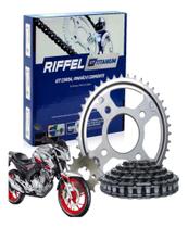 Kit Relação Transmissão Cb Twister 250 2016 2017 2018 2019 2020 2021 2022 Riffel