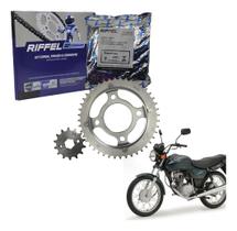 Kit Relação Transmissão Cg Fan Titan 125 2000 2001 2002 2003 2004 2005 2006 2007 2008 Riffel Kit Relação Transmissão Cg Fan Titan 125 2000 2001 2002 2003 2004 2005 2006 2007 2008 Riffel