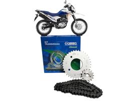 Kit Relação Transmissão Cobreq Honda Nxr Bros 160 Xre190