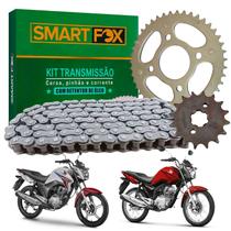 Kit Relação Transmissão Com Retentor Titan 150 Fan 150 2004 2005 2006 2007 2008 2009 2010 2011 2012 2013 2014 2015