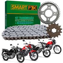 Kit Relação Transmissão com retentor Titan 160 2016 2017 2018 2019 2020 2021 2022 2023 Aço 1045