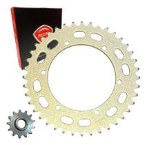 Kit Relação Transmissão Coroa 40 Pinhão 13 Xtz250 Lander 09