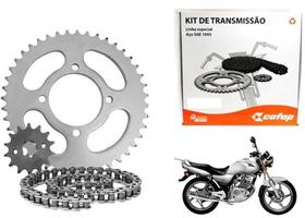 Kit Relação Transmissão Corrente Coroa Pinhão Cofap Yes 125 - En 125 Yes Se - Gs 125