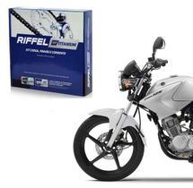 Kit Relação Transmissão Corrente Coroa Pinhão Riffel Ybr Factor 125 De 2000 Ate 2016