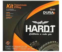 Kit relação transmissão crf 230 crf230 com oring retentor novo e original hardt 0229