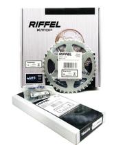 Kit Relação Transmissão Crosser 150 Riffel Com retentor