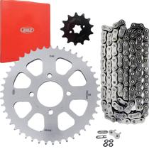 Kit Relação Transmissão Dafra Apache 200 Rtr 2017 a 2026 C/ Retentor Vaz+Cawu