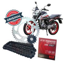 Kit Relação Transmissão Did CG 160 Titan 160 Fan 160 Cargo 160 (16-23) - 44/15T (428HS-118L) Kit Relação Transmissão Did CG 160 Titan 160 Fan 160 Cargo 160 (16-23) - 44/15T (428HS-118L)