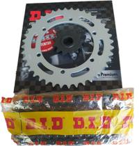 Kit Relação Transmissão Did Yamaha Xtz 250 Lander Tenere Com Retentor