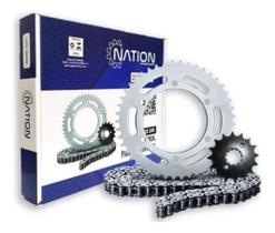 Kit Relação Transmissão Fazer 250 2005 A 2017