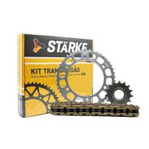 Kit Relação Transmissão Fazer 250 2006 2017 C/ Retentor - Starke Kit Relação Transmissão Fazer 250 2006 2017 C/ Retentor - Starke