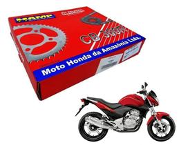 Kit Relacao Transmissao Hamp Honda Cb 300r De 2009 Ate 2015