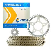 Kit Relação Transmissão Honda Cbx 250 Twister 02 A 08 Velth Kit Relação Transmissão Honda Cbx 250 Twister 02 A 08 Velth