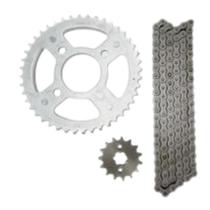 Kit Relação Transmissão Honda CG 160 Cargo 2016 A 2021 Nakata Kit Relação Transmissão Honda CG 160 Cargo 2016 A 2021 Nakata