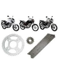 Kit Relação Transmissão Honda CG 160 Titan 2016 A 2021 Nakata Kit Relação Transmissão Honda CG 160 Titan 2016 A 2021 Nakata