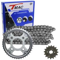 Kit Relação Transmissão Honda Cg-titan-fan 150 T-Mac