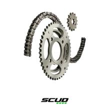 Kit Relação Transmissão Honda NX 400 Falcon (aço 1045) - Scud