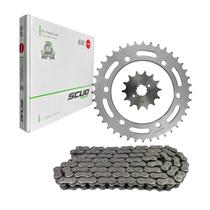 Kit Relação Transmissão Honda Xr300 Tornado Xre 300 Sahara Aço 1045 Sem Retentor Kit Relação Transmissão Honda Xr300 Tornado Xre 300 Sahara Aço 1045 Sem Retentor