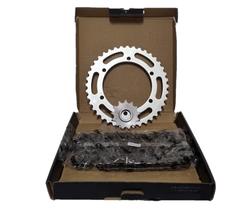 Kit relação transmissão lander 250 tenere 250 xtz250 xtz 250 aço 1045 - 0240