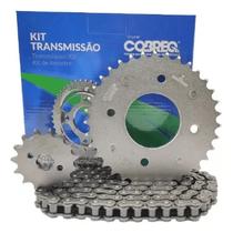 Kit relação transmissão moto biz 125 cobreq