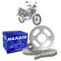 Kit Relação Transmissão Nakata Yamaha YBR 125 Factor 2003-16