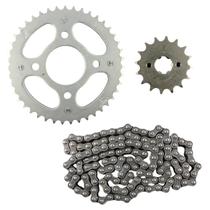 Kit Relação Transmissão para Moto Cg Titan 160 CG Fan 160 CG Cargo 160 CG Start 160 Aço 1045 Original Honda 44x15x428Hx118L Garantia Grapks Kit Relação Transmissão para Moto Cg Titan 160 CG Fan 160 CG Cargo 160 CG Start 160 Aço 1045 Original Honda 44x15x428Hx118L Garantia Grapks