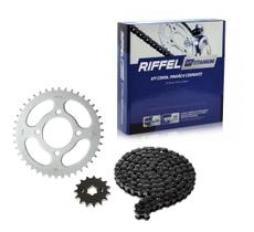 Kit relacao transmissao riffel cg 160 titan cg160 fan cg160 start cg 160 cargo 2016 a 2023