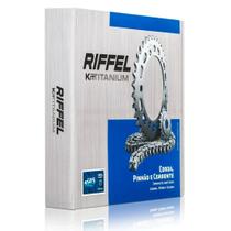 Kit Relação Transmissão Riffel Honda Nxr 160 Bros xre 190 Kit Relação Transmissão Riffel Honda Nxr 160 Bros xre 190