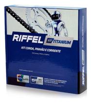 Kit Relação Transmissão Riffel Titanium Nx 400 Falcon