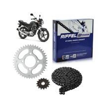 Kit Relação Transmissão Riffel YBR 125 2008 - 2016 Kit Relação Transmissão Riffel YBR 125 2008 - 2016