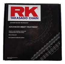 Kit Relação Transmissão RK Yamaha FZ 15 2023 2024 2025 Kit Relação Transmissão RK Yamaha FZ 15 2023 2024 2025