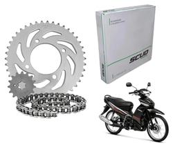 Kit Relacao Transmissao Scud Crypton 115 De 2012 Ate 2016
