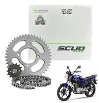 Kit Relação Transmissão Scud Ybr Factor 125 De 2000 Ate 2014