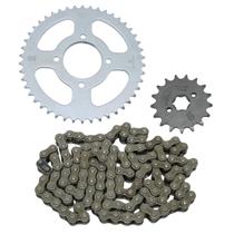 Kit Relação Transmissão Shineray Jef 150 2024 2025 2026 Kit Relação Transmissão Shineray Jef 150 2024 2025 2026