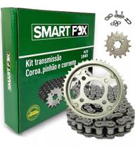 Kit Relação Transmissão Titan 150 Fan 150 Com Retentor