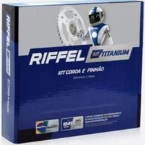 Kit relação transmissao Titan Cg Fan 150 2004 até 2015 Riffel